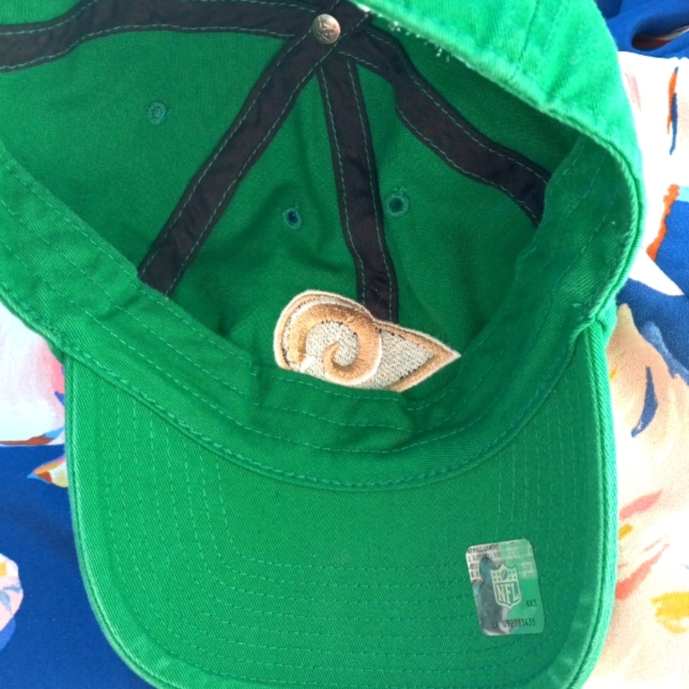 Lucky Rams! Irish L.A. Rams Cap, Adjustable - Picture 5 of 6